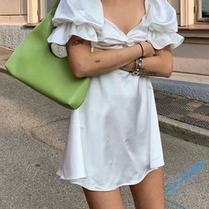 Hudson & Bailey Perry Satin Dress Size S